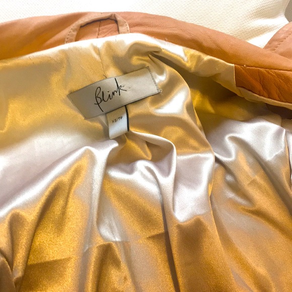 Blink by Danier Leather jacket. Peachy super soft - Picture 9 of 10